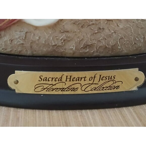 Sacred Heart of Jesus Resin Statue Florentine Collection 13.75" Heavy Duty - Picture 15 of 16